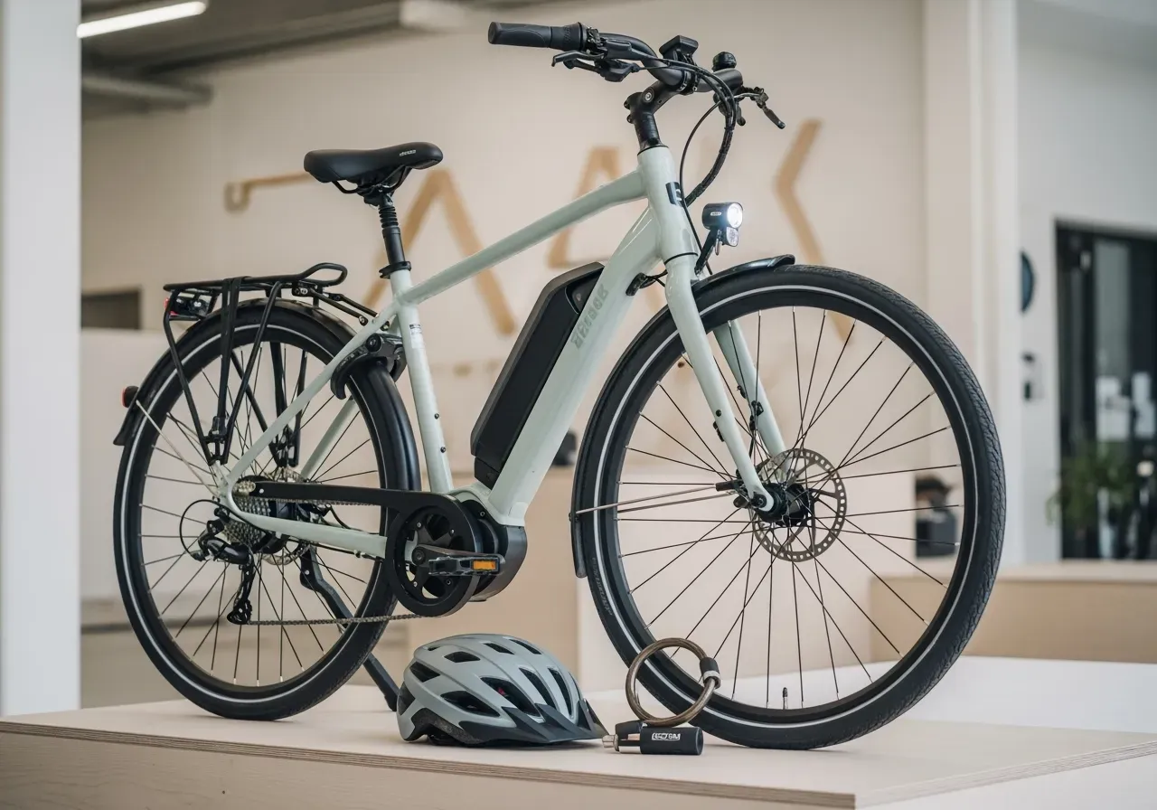 Elcykelguide batterier motorer belysning säkerhet