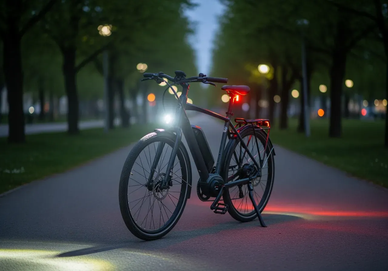 Synlighet för snabba elcyklar och lastcyklar