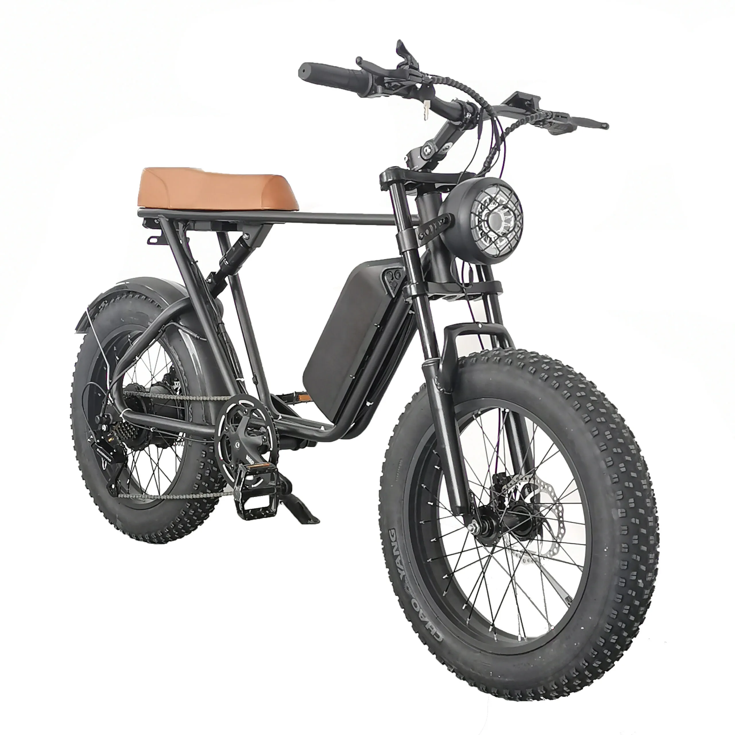 GreenTrip C91 Fat bike 1000W - Brun