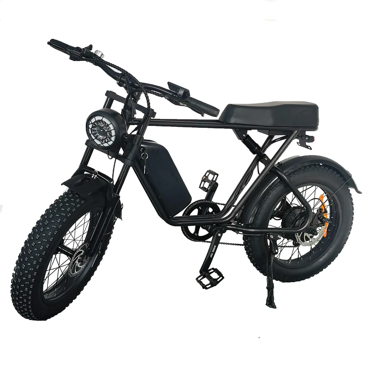 GreenTrip C91 Fat bike 1000W - Svart