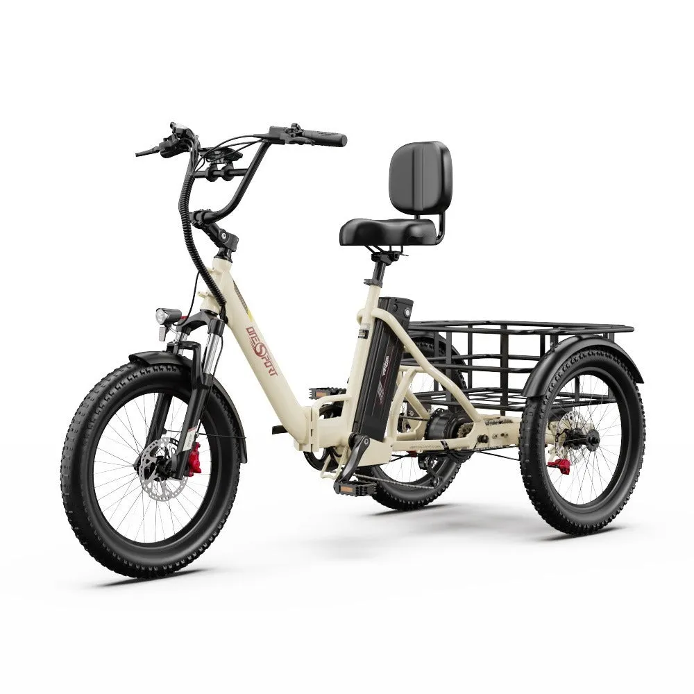 OT30 Pro Elcykel (25 km/h) - Beige