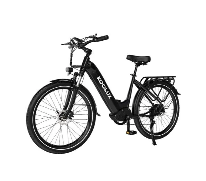 X2 Elcykel (25 km/h) - Svart