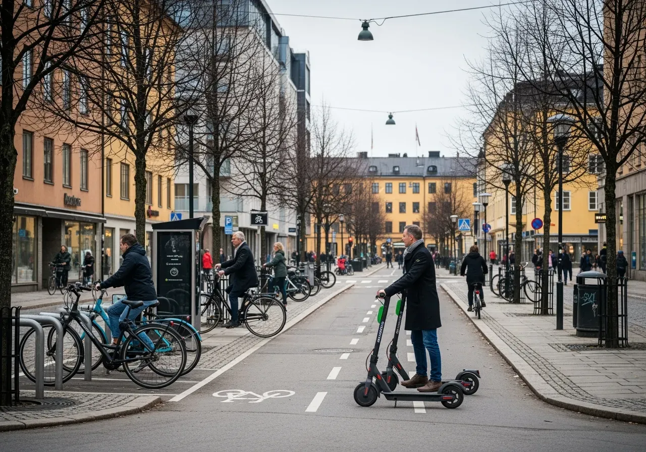Regler för elcyklar och elsparkcyklar